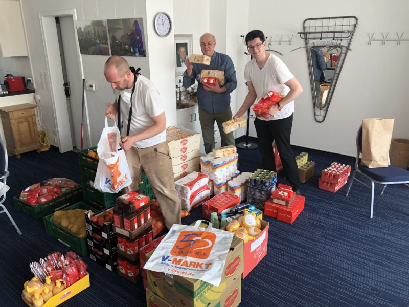 Nahrungsmitteilverteilung